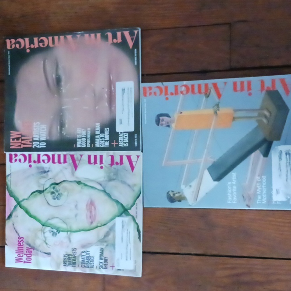 Bundle of 3 "Art in America" Magazine 2025 Back Issues